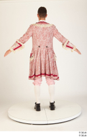   Photos Man in Historical Civilian suit 5 18th century a poses medieval clothing whole body 0005.jpg